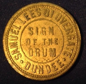 Ficha Samuels 81 Overgate 1/2 D "Signo del tambor" - Imagen 1 de 2