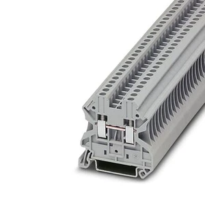 10pcs PHOENIX UT 2,5 3044076 Feed-through Terminal Block 2 Connections Gray New - Picture 1 of 7