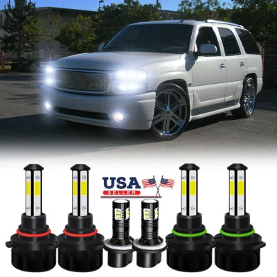 Kit de faros antiniebla altos bajos para GMC Yukon XL 1500 2500 2000-2006 Foto 1 de 4