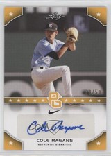 2015 Leaf Perfect Game National Showcase Auto Gold /50 Cole Ragans #PG-CR2 Auto