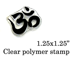 P49 Ohm clear un mounted rubber stamp - Picture 1 of 1