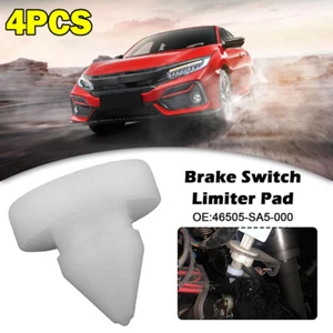 4PCS For Honda Civic 1973-2011 46505-SA5-000 Brake or Clutch Pedal Stopper Pad - Foto 1 di 8