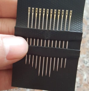 12 AGUJAS DE COSER AUTOHEBRADAS - TAMAÑOS SURTIDOS - HILO FÁCIL BUENA CALIDAD - Imagen 1 de 5