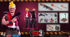 Figura de acción Perfect Tunshi Studio 1/12 Snk Metal Slug 3 Marco Rossi en stock - Imagen 1 de 2