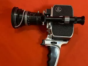 BOLEX PAILLARD CINE MOVIE CAMERA SCHNEIDER KREUZNACH OPTIC SWISS MADE WORKING - Picture 1 of 15