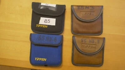 Tiffen 3x3 85ND set includes 85, 85ND.3, 85ND.6, 85ND.9 - Image 1 of 2