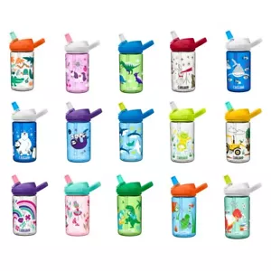 CAMELBAK EDDY+ KIDS 0.4L WATER BOTTLE 400ml NON SPILL BPA & BPS FREE ECO RENEW - Bild 1 von 29