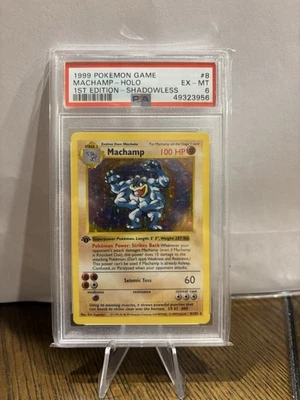 Machamp - (Base Set Shadowless) 008/102 Deck Exclusives Holo - Image 1 of 2