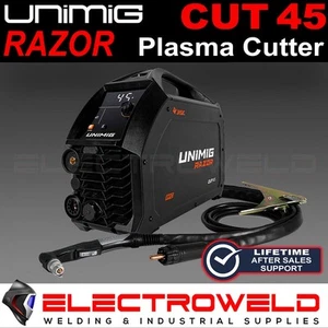 UNIMIG Razor Cut 45 Plasma Cutter Inverter SC80 Torch Razorcut Cutting U14006K - Picture 1 of 8