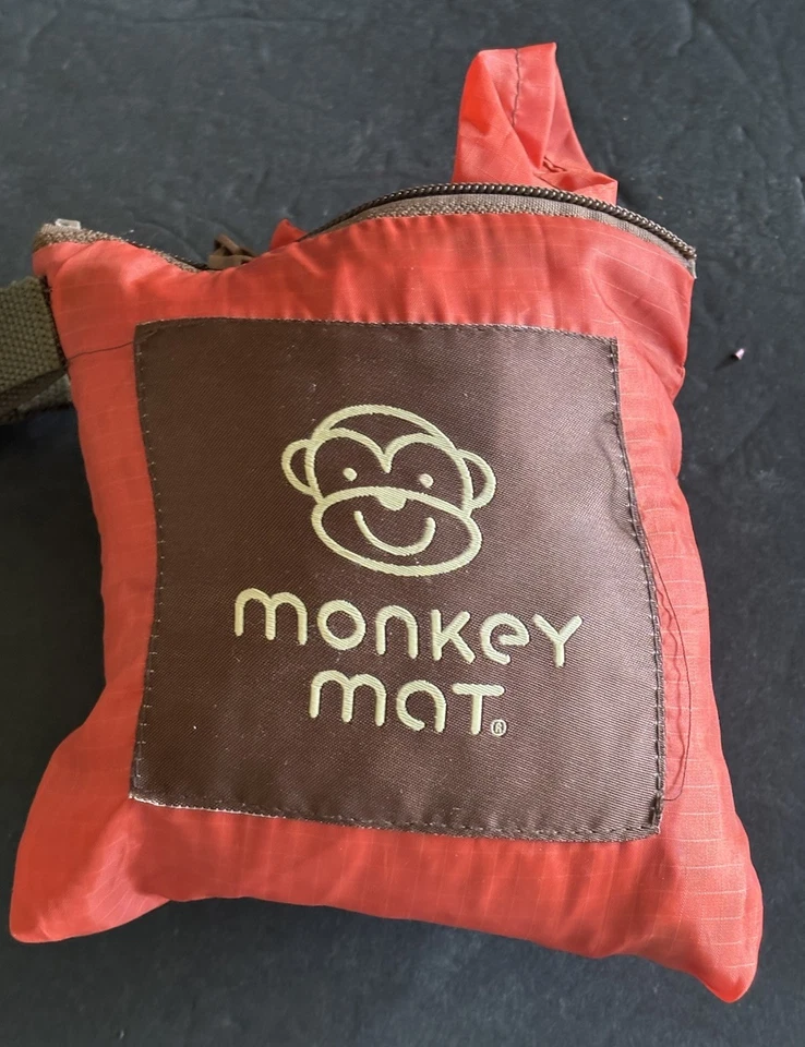 Monkey Mat Outdoor Playmat Pouch And Belt Hook Creative Outdoor Fun - Image 1 of 3