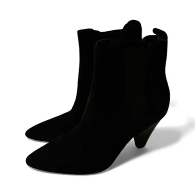 Botines Baxter de gamuza negra barba Veronica, talla 5 Foto 1 de 4