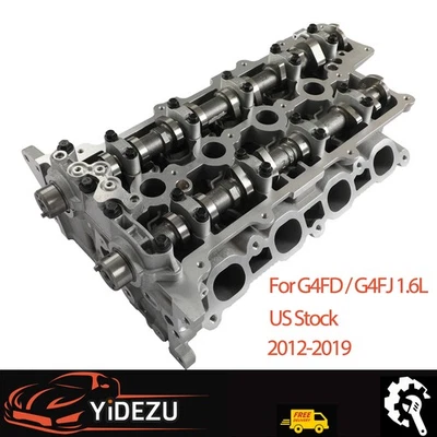 G4FD G4FJ Engine Cylinder Head Assembly For 2012-19 Hyundai Accent Kia Soul 1.6L - Image 1 of 4