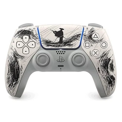 2025 Ghost of Yotei Black Wireless PS5 DualSense Controller Exclusive Brand New - Image 1 of 4