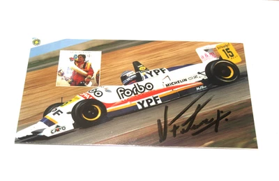 Autogrammkarte Norberto Fontana Formel 1 - Bild 1 von 2