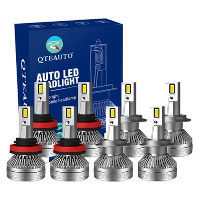 Luz antiniebla diurna de haz alto bajo 12 V IP68 8 PIEZAS H8/H9/H11 H7 LED para BMW 135IS 2013 Foto 1 de 4