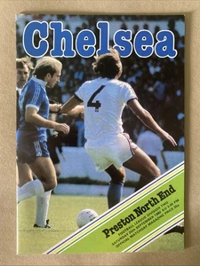 CHELSEA V PRESTON NORTH END 1980-81 LEAGUE PROGRAMME - Picture 1 of 7