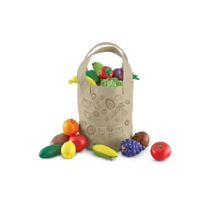 Learning Resources New Sprouts Fresh Picked Fruit & Veggie Tote LER9722 - Picture 1 of 1