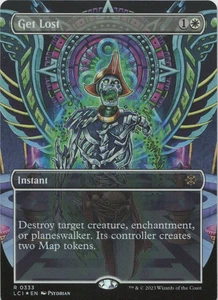 Get Lost (Borderless) - FOIL - R The Lost Caverns of Ixalan 333 - MTG - Picture 1 of 1