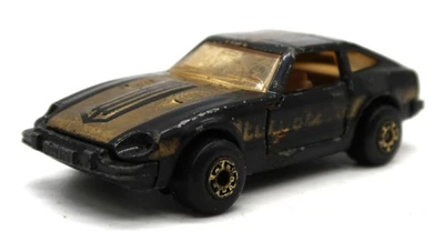 Caja de cerillas vintage Datsun 280 ZX 2+2 Turbo 1982 puertas de Macao abiertas doradas y negras Foto 1 de 4