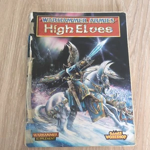 Warhammer Fantasy - Hochelfen Armee Buch Codex 5. Edition 1997 - siehe Fotos - Bild 1 von 4