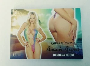 BARBARA MOORE "BEACH BUMS CARD /10" BENCHWARMER GIRLS OF SUMMER 2025 - Picture 1 of 2