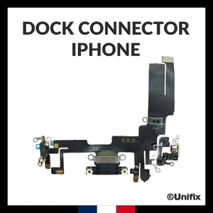 Connecteur de charge pour iPhone 14/13/12/11/X/XS/XR/8 Plus/7/6S/SE/5/4s/4 nappe - Photo 1 sur 43