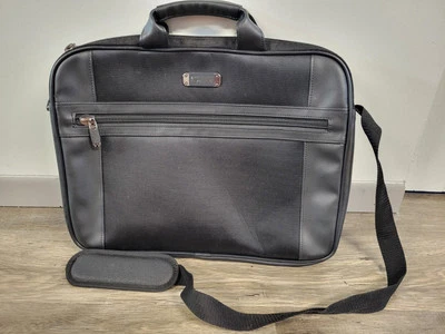 "Bolso para computadora portátil Kenneth Cole Reaction R-Tech correa para el hombro 17,5"" negro" Foto 1 de 4