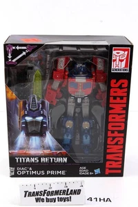 Optimus Prime Diac MISB Voyager Generations - Titans Return Transformers - Picture 1 of 3