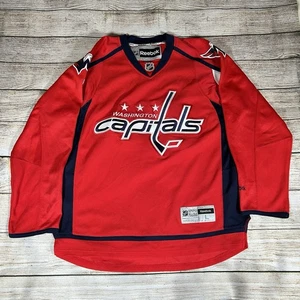 Washington Capitals NHL Reebok Jersey Men's Large Red Premier Home Shirt 2016 - Picture 1 of 16