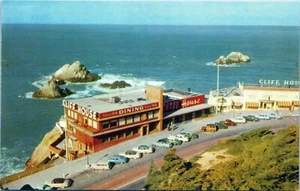 San Francisco Cliff House wurde modern Restaurant Postkarte nicht verschickt - Bild 1 von 2