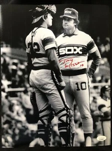 Foto firmata Tony LaRussa Chicago White Sox 1983 AL West Champs 11x14 ~ JSA - Foto 1 di 5