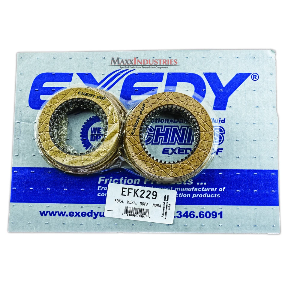 Honda Acura 5-speed 2003-08 Transmission Friction Plate Set BDKA MDKA MDPA MDRA - Изображение 1 из 2