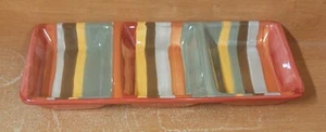 Tabletops Gallery URBAN CHIC Divided Serving tray, 13 1/2", New with tags, NWT - Picture 1 of 11