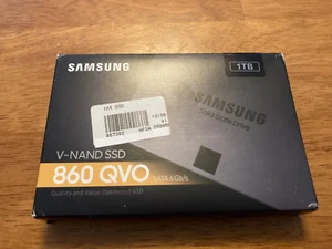 SSD Interno Samsung 860 QVO 1TB SATA III 2.5" 1TB MZ-76Q1T0 Nuevo (Caja Abierta) - Imagen 1 de 4