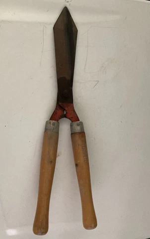 Vintage  BOKER  Hedge Trimmers  Pruners  Bush Clippers  Hardwood Handles .USA Cover