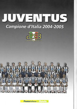 2005 Repubblica Italienne Folder Juventus Campione D'Italia 2004/2005