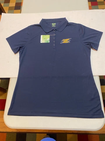 NWT - AKRON UNIVERSITY ZIPS Women's Golf Shirt (XL) LIGHTWEIGHT - BREATHABLE !! Cover