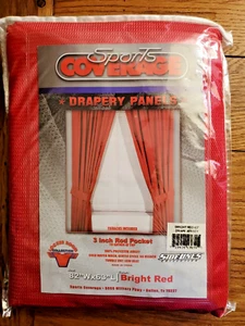 Philadelphia Phillies Window Curtains Drapes Locker Room & Sidelines Collection - Picture 1 of 2