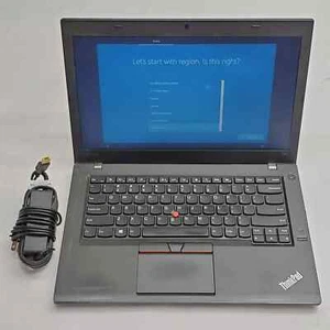 ThinkPad T460 i5-6300U 16GB 500 GB Webcam HDMI 1920x1080 Win 10 Office 2019 - Picture 1 of 6
