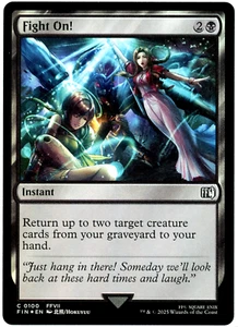 Fight On! (Foil) - 0100 - Final Fantasy - Magic The Gathering - Casi nuevo/Muy buen estado - Imagen 1 de 1