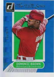 2014 Donruss The Elite Series #12 Domonic Brown/999 - Imagen 1 de 1