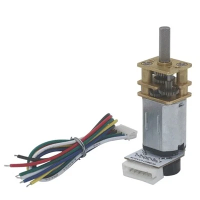N20 Mini Metall Getriebe Motor DC 3/6/12V Encoder Getriebe Motor 19-3000RPM - Bild 1 von 4