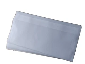 25 Briefumschläge Din lang 11x22 cm - Transparent mit Haftstreifen - Bild 1 von 2