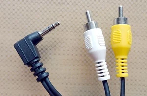 Audio Kabel 185cm Klinke Cinch stereo 3,5mm Klinkenstecker auf 2x Chinch-Stecker - Picture 1 of 3