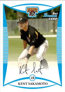 2008 Bowman #BP42 Kent Sakamoto Prospects Orange #/250 - Picture 1 of 2