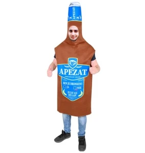 Bier Kostüm Bierflasche Bierkostüm Herrenkostüm Karneval Einheitsgröße DHL - Bild 1 von 1