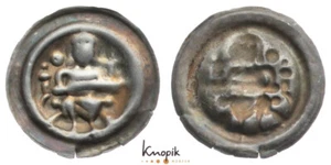 Anhalt, Heinrich I., Brakteat, sitzender Fürst, Thormann 256, 0,53g., fss - Picture 1 of 1
