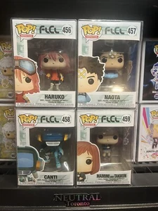 Funko POP! Anime: Fooly Cooly FLCL Set 'Haruko, Naota, Canti, Mamimi & Takkun' - Picture 1 of 20