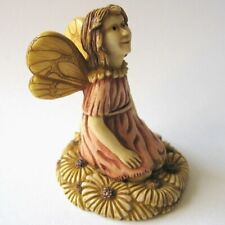 MPS Harmony Kingdom: Good Faerie: Small Fairy & Daisies Box Figurine #20 Yardill