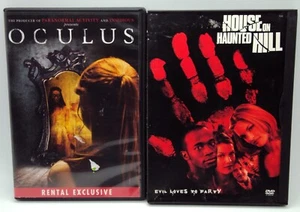 HOUSE ON HAUNTED HILL 1999 OCULUS 2014 DVDs Spooky Halloween Horror Movies - Picture 1 of 7